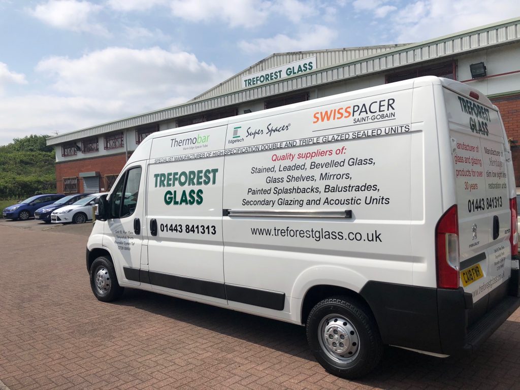 Treforest Glass van